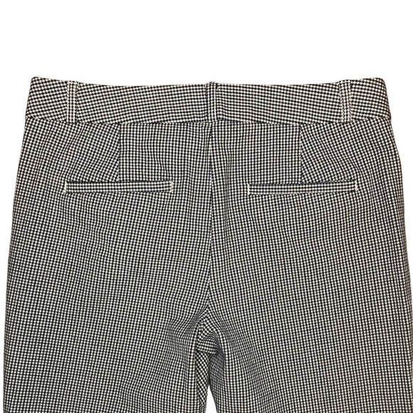 SOLD Banana Republic “Sloane” Houndstooth Ankle Pants in Blue/Black/White Size 2 - Picture 6 of 9